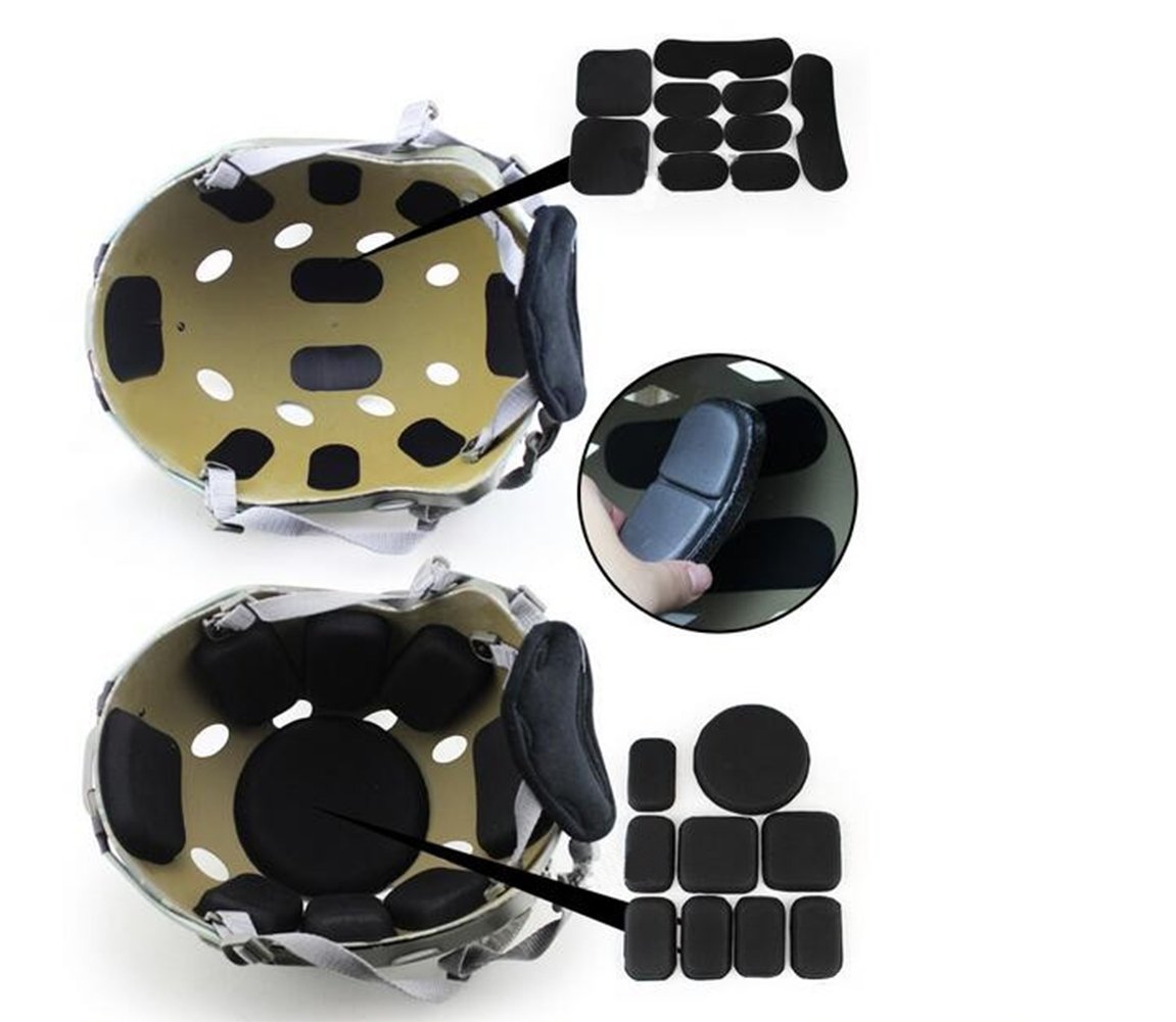 Helmet Pads, 19pcs/set Helmet Foam Pad For Modifications Helmets For Fast  Helmet 